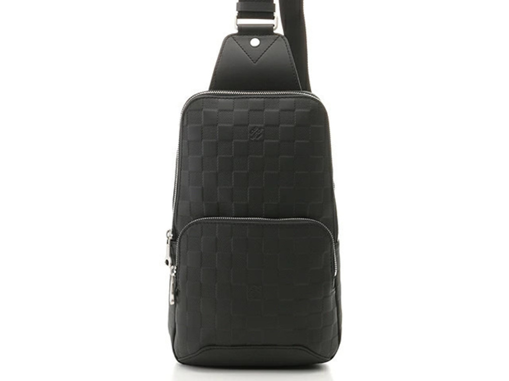 LOUIS VUITTON Shoulder Bag Avenue Sling Damier Infini